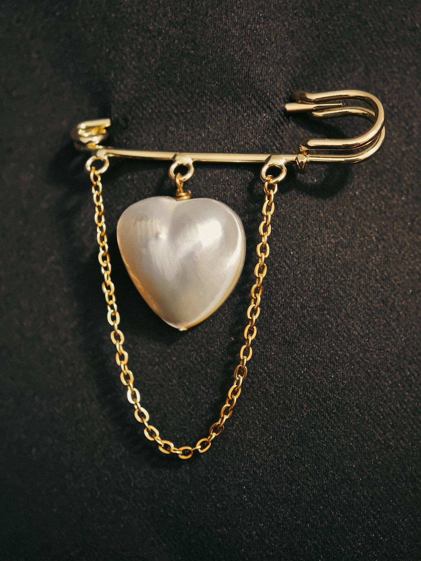 Broche perle de Tahiti