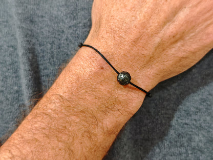 Bracelet perle gravée